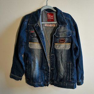 Ecko Unlimited Denim Foundry Embroidered Jacket